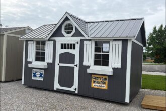 Deluxe Garden A-Roof Dormer