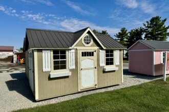 10 x 16 Deluxe Garden w/ A-roof Dormer (Arlington)